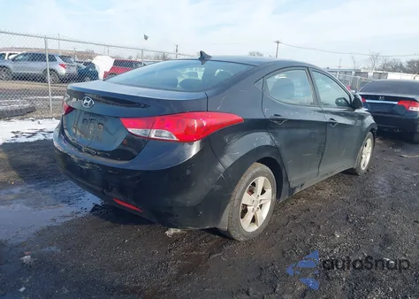 2012 Hyundai Elantra Gls from USA, damaged, VIN 5NPDH4AE0CH145851